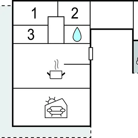 Lovely In With Kitchen Vejby